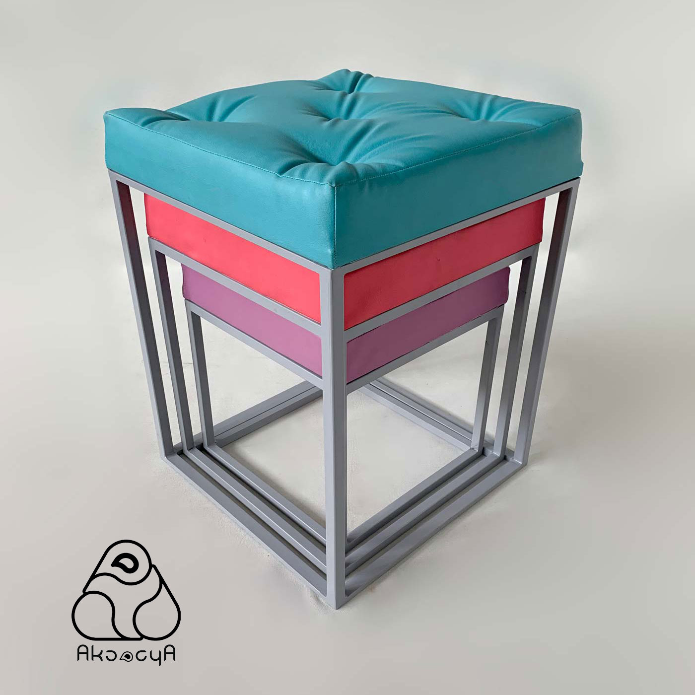 پاف پایه فلزی